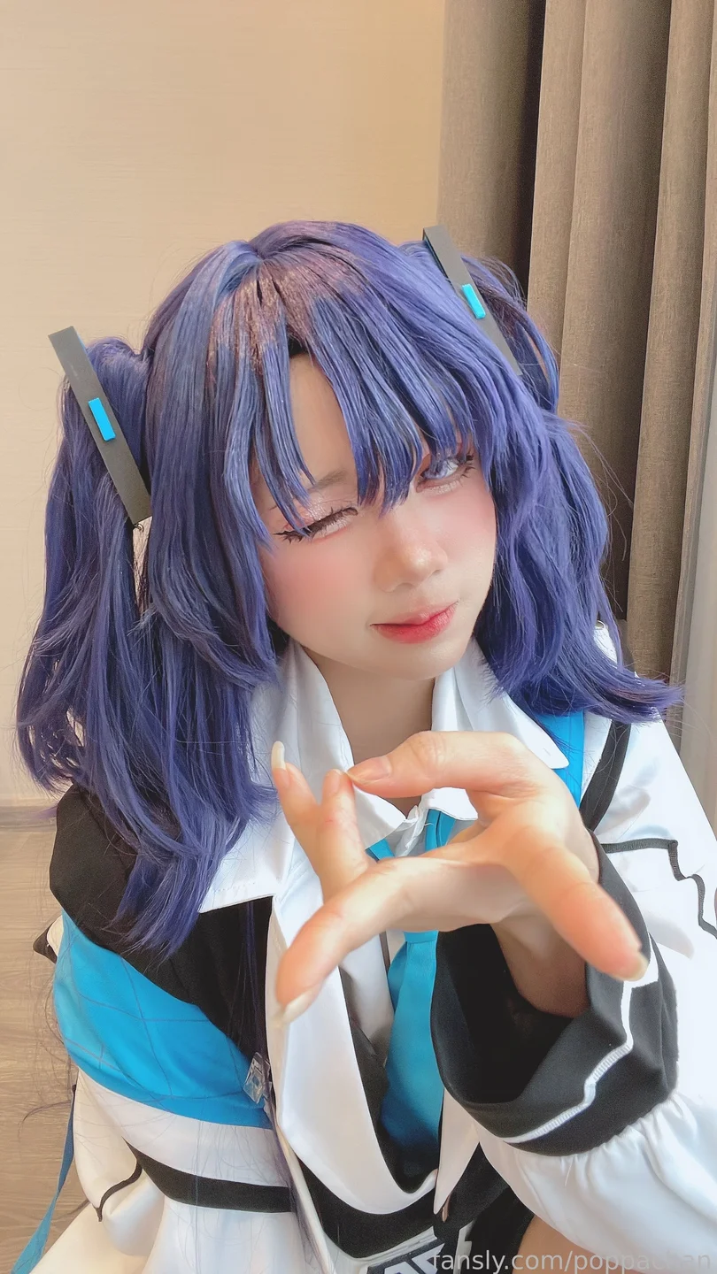 PoppaChan - Yuuka [70P-113MB] tg@simisebaisi 【丝足阁】007.webp